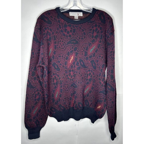 Tricots St. Raphael Men's 100% Virgin Wool Long Sleeve Sweater Size XL - Picture 1 of 7